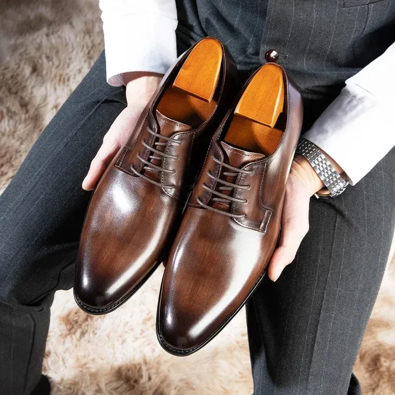 Pointed Oxford Shoe