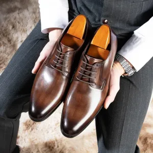 Pointed Oxford Shoe