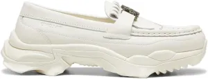 Puma Mens Palomo X Nitefox Loafers Casual - White - Size 6.5 M, 39684001