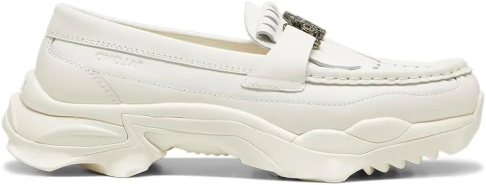 Puma Mens Palomo X Nitefox Loafers Casual - White - Size 6.5 M, 39684001