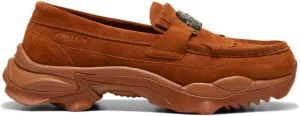 PUMA Mens Palomo X Nitefox Sd Loafers Casual Shoes - Brown - Size 7 M