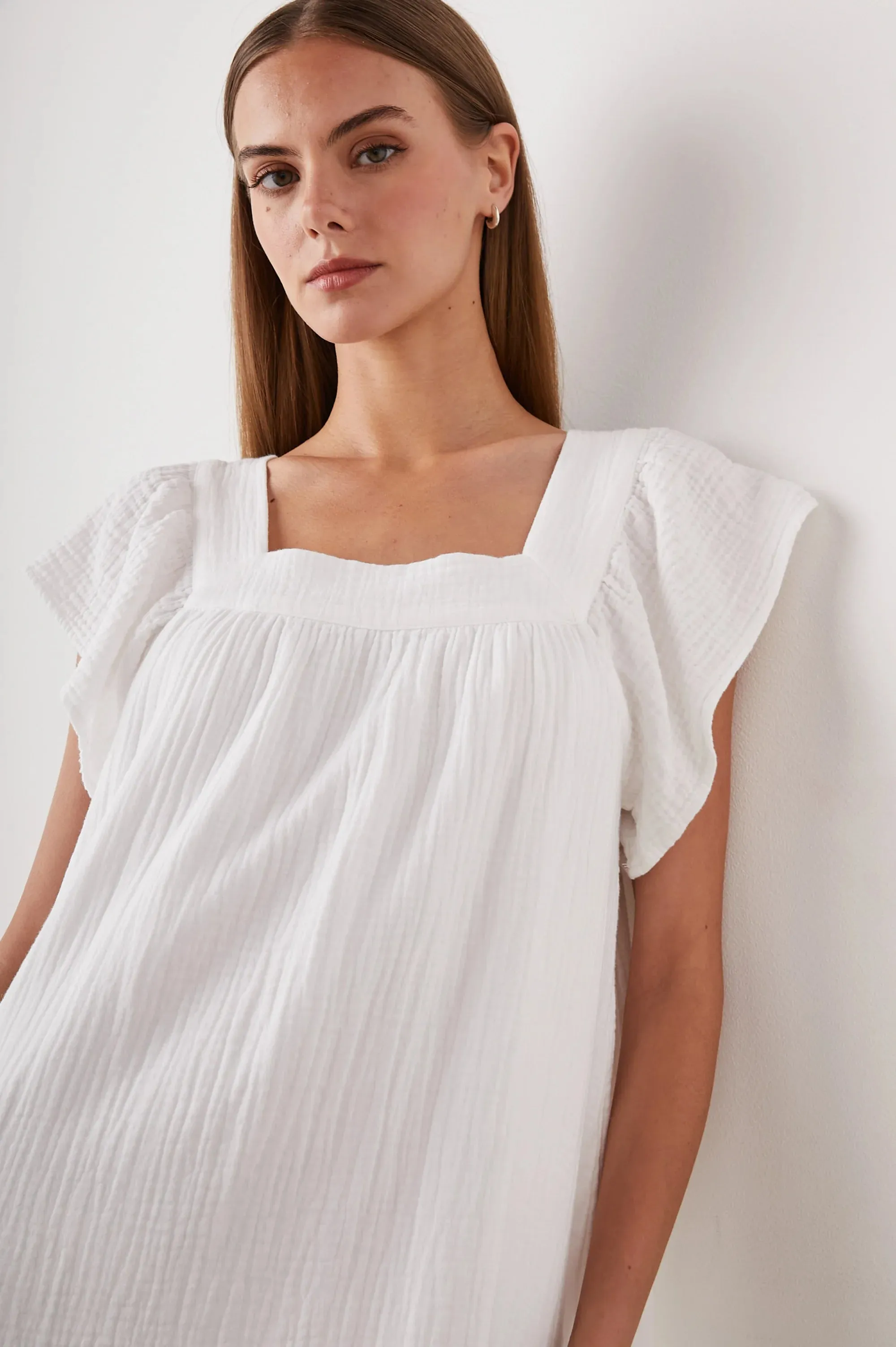 RAILS Everdeen Dress in White
