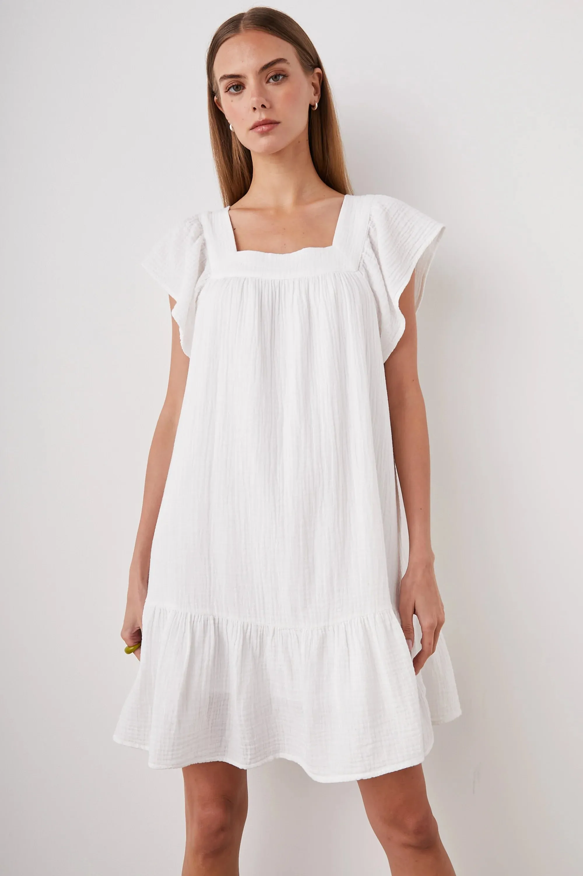 RAILS Everdeen Dress in White
