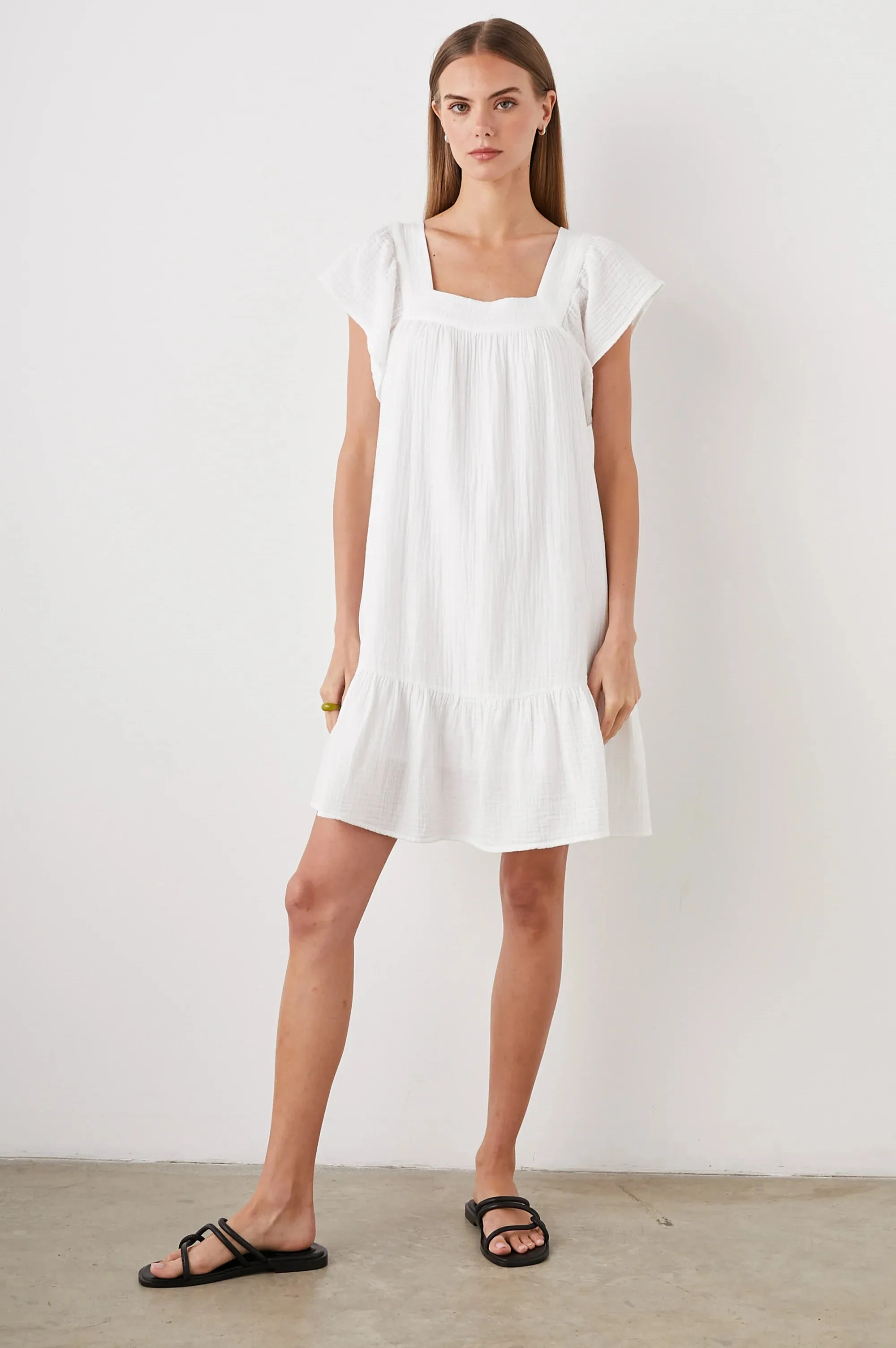 RAILS Everdeen Dress in White