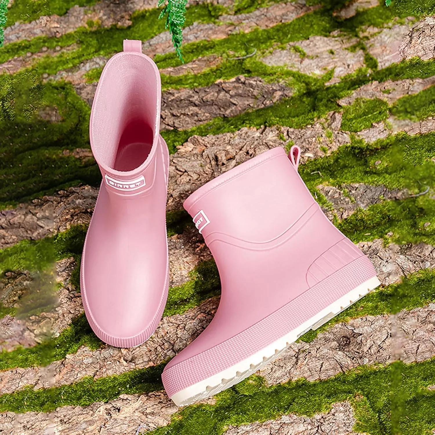Rain Boots for Women Waterproof Anti-Slipping Rain Boots Garden Shoes Outdoor Work Boot for Hunting Gardening Farming