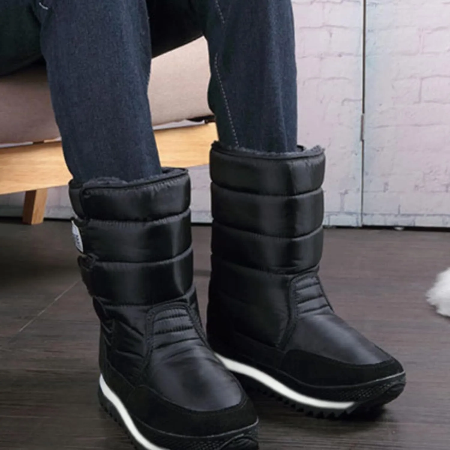 Size 12.5 Winter Boots Women Snow Boots for Women Waterproof Wide Width Fur Boots for Women Waterproof Boots for Women Womens Wide Toe Snow Boots Prime of Day Deals
