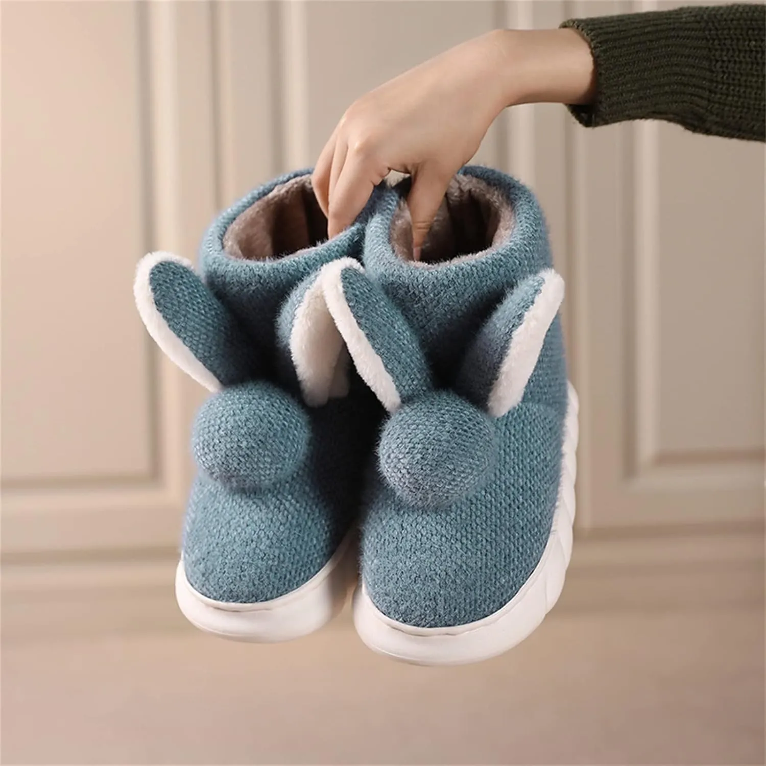 Snow Boots for Women Knee High Wide Calf Womens Winter Boots Slip ons Fur Lined Winter Boots Women 8.5 Wide Zapatos Para La Nieve De Mujer Botas Para Invierno Mujer Modernas