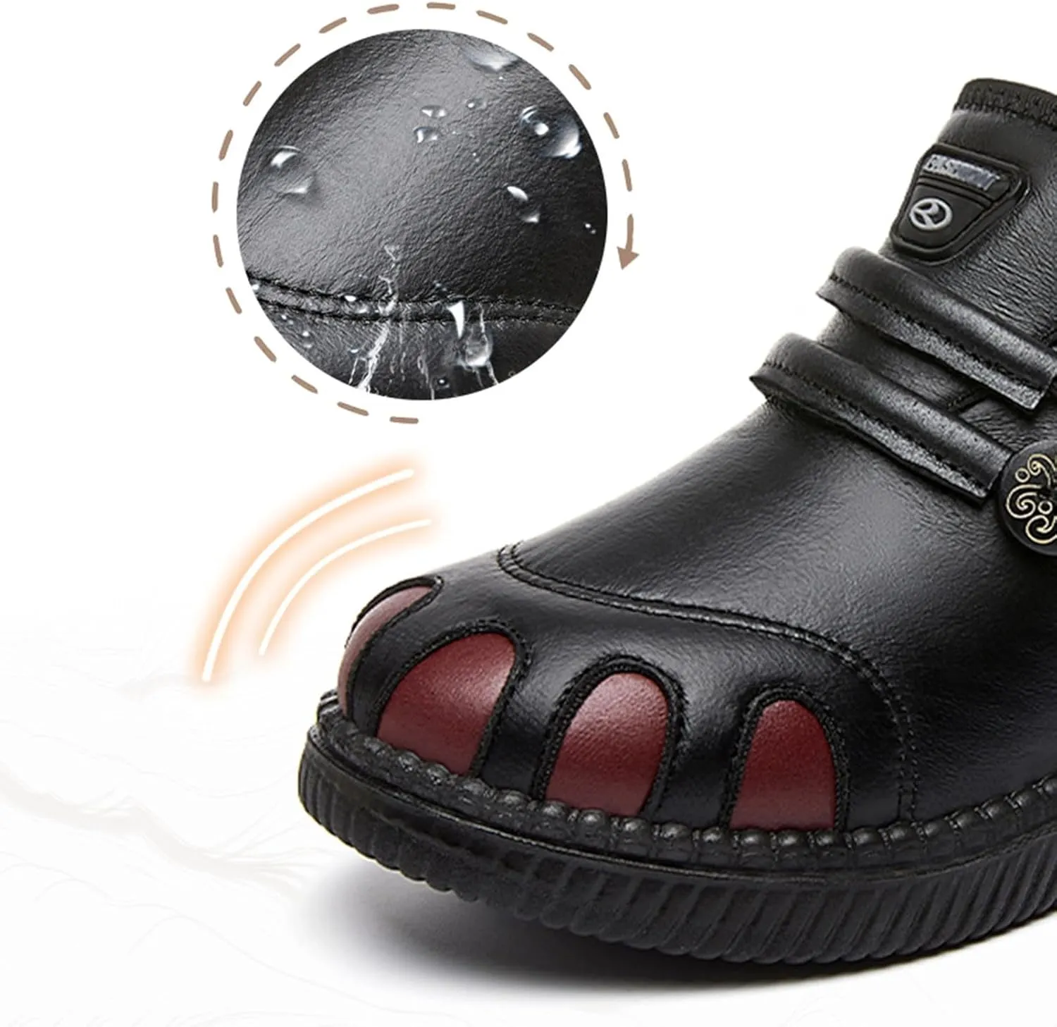 Tall Wide Calf Snow Boots for Women Womens Winter Boots Size 12 Womens Winter Boots Size 8.5 Zipper Winter Boots Size 12 for Woman Knee High Botas De Mujer Para Invierno