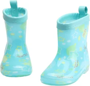 Toddler Kids Rain Boots Cartoon Star Boys Girls PVC Rain Boots Non Slip Outdoor Fashion Casual Shoes Fashion Kids Shoes