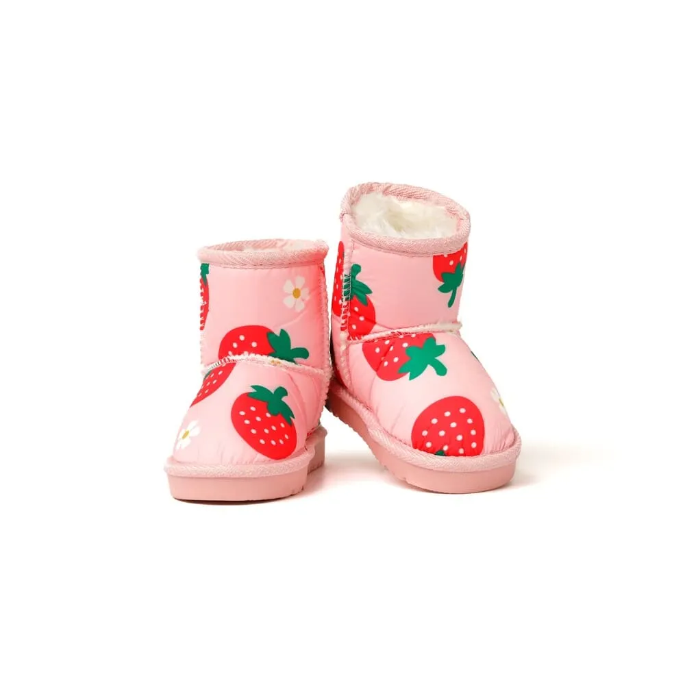 'Warm Strawberry' Fleece Ugg Boots
