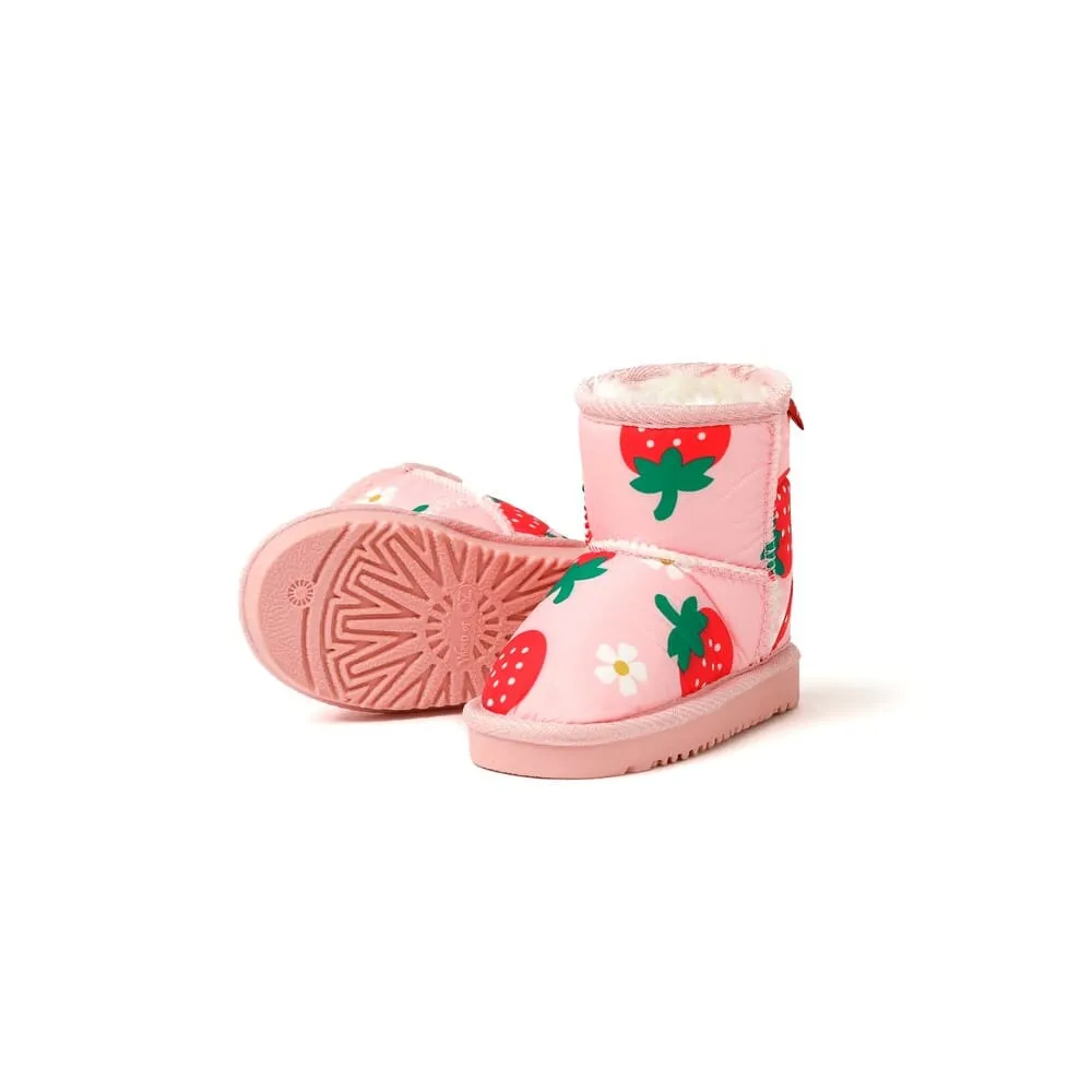 'Warm Strawberry' Fleece Ugg Boots