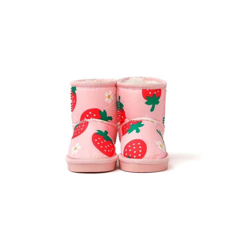 'Warm Strawberry' Fleece Ugg Boots