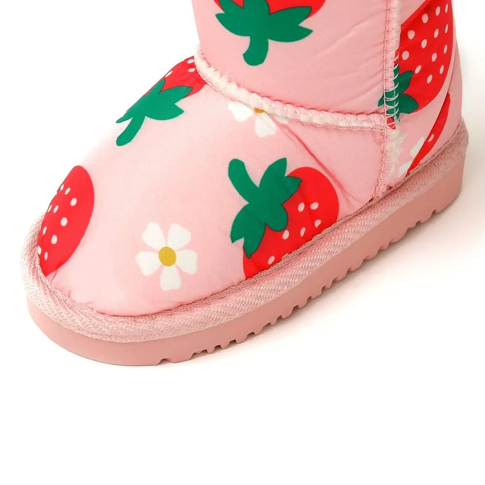 'Warm Strawberry' Fleece Ugg Boots