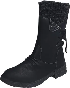 Waterproof Snow Boots for Women Cute Womens Boots Winter Fashion Woman Winter Boots with Fur Women's Snow Boots Anti-Slip Waterproof Botas De Invierno Para Mujer Elegantes