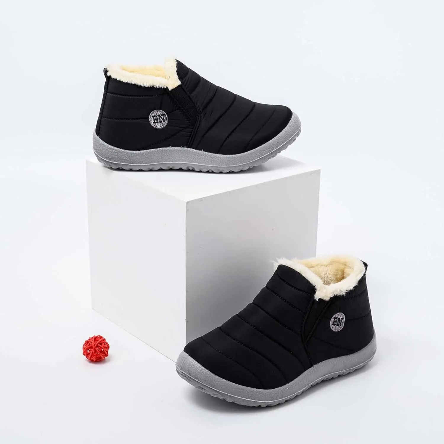 Waterproof Snow Boots for Women Walking Snow Boots Women Size 9 Wide Calf Snow Boots Size 7 Women Women's Fall Winter Comfort Thigh High Boots Black Winter Boot for Women 2023 Trendy