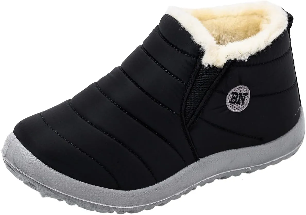 Waterproof Snow Boots for Women Walking Snow Boots Women Size 9 Wide Calf Snow Boots Size 7 Women Women's Fall Winter Comfort Thigh High Boots Black Winter Boot for Women 2023 Trendy
