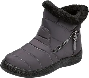 Winter Boots for Women Waterproof Snow 11 Wide Womens Winter Boots Waterproof Insulated Womens Slip on Winter Boots Wide Boots for Snowboard Botas Largas De Invierno Para Mujer Con TacN