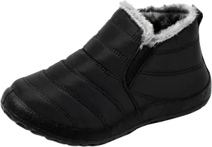 Winter Boots for Women Waterproof Snow Wide Calf Womens Winter Duck Boots Waterproof Insulated Snow Boots Womens Waterproof Outdoor Boots Women 9.5 Snow Boots Wide Feet