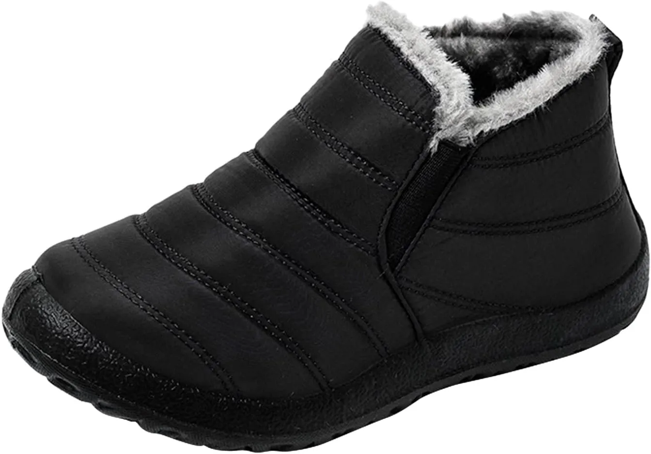 Winter Boots for Women Waterproof Snow Wide Calf Womens Winter Duck Boots Waterproof Insulated Snow Boots Womens Waterproof Outdoor Boots Women 9.5 Snow Boots Wide Feet
