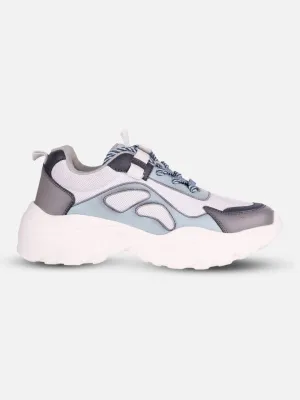 Women's Blue/Grey All Seasons Wearing Sneakers (IU1001)