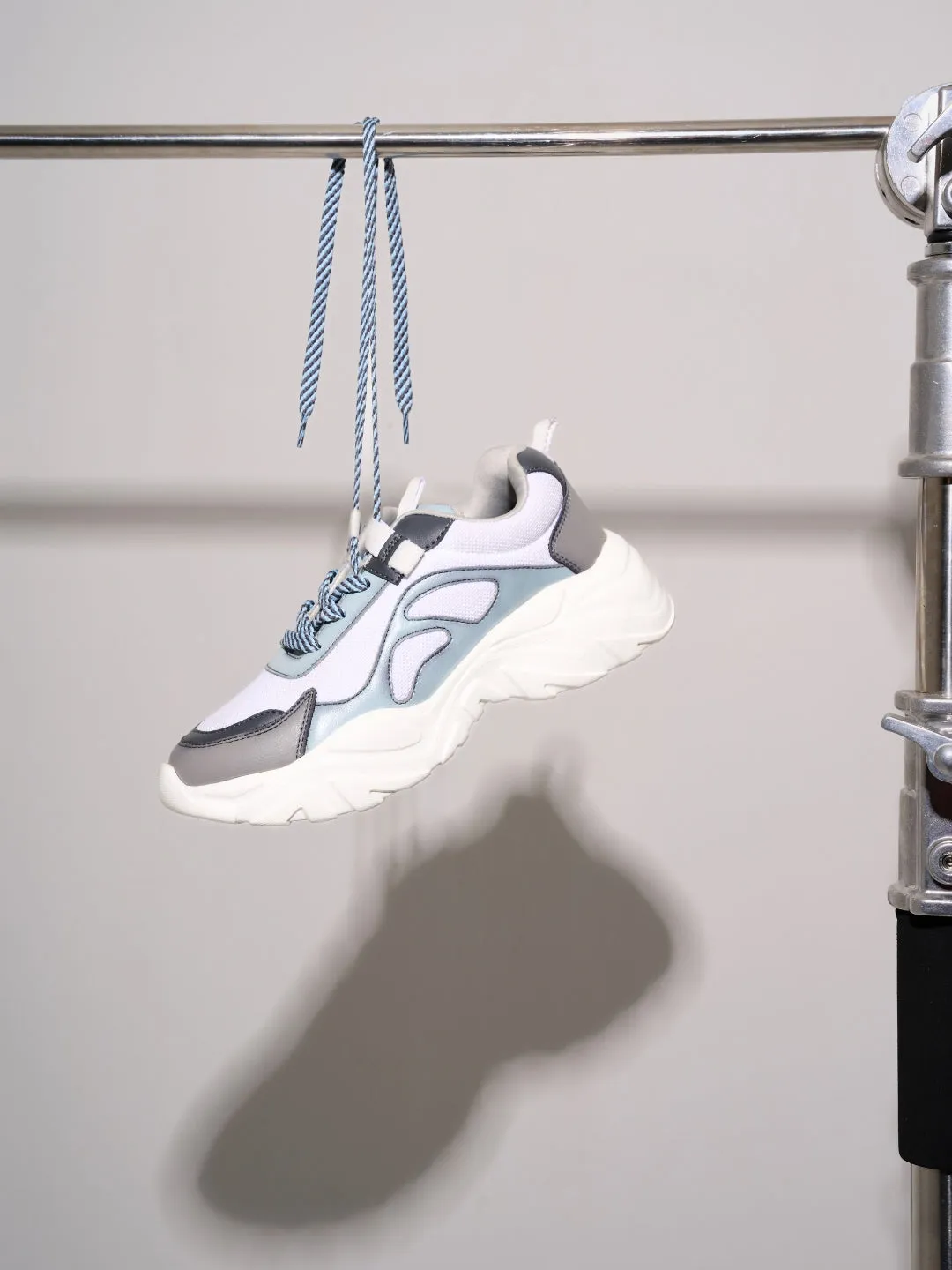 Women's Blue/Grey All Seasons Wearing Sneakers (IU1001)