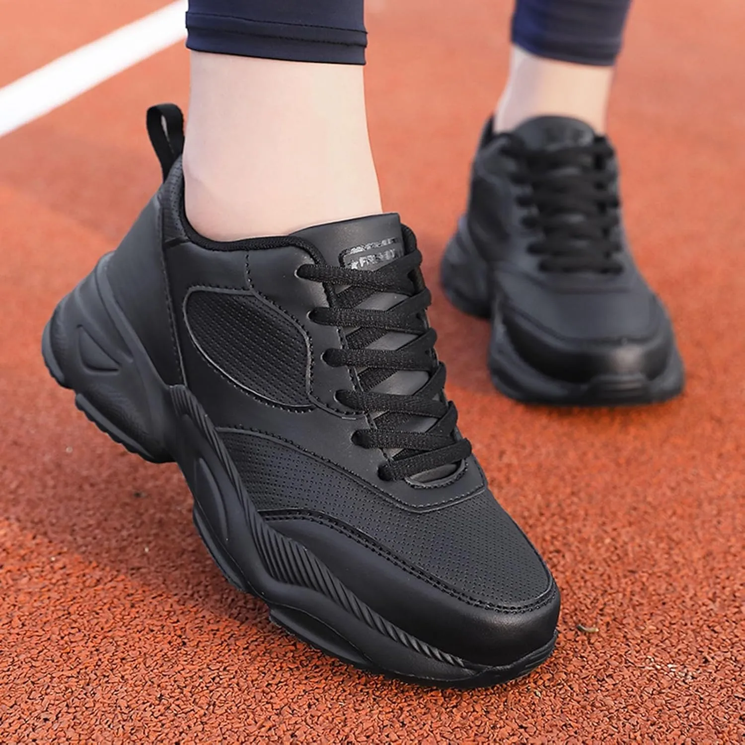 Women's Comfortable Sneakers Lightweight Breathable Walking Shoes for Work Running and Everyday Casual Wear with