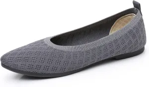Women's Pointed Toe Slip On Casual Shoes Flat Ballet Comfortable Lightweight Everyday Wear for Dating Travel