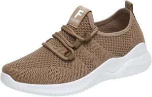 Womens Running Shoes Slip On Arch Support Orthopedic Shoes Non Slip Mesh Breathable Sneakers Lightweight Athletic Gym Workout Tennis Training Sneakers for Summer