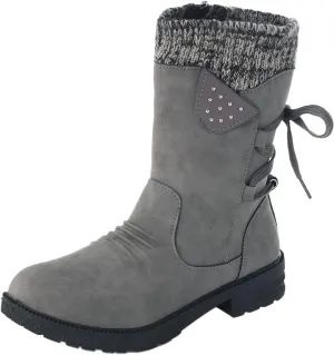 Women's Snow Boots Wide Width 9.5 Women's Snow Boots Ankle Short Fur Boots Womens Insulated Snow Boots Size 9 Outdoor Boots Women Brown Botas De Invierno Para Mujer Negras Largas