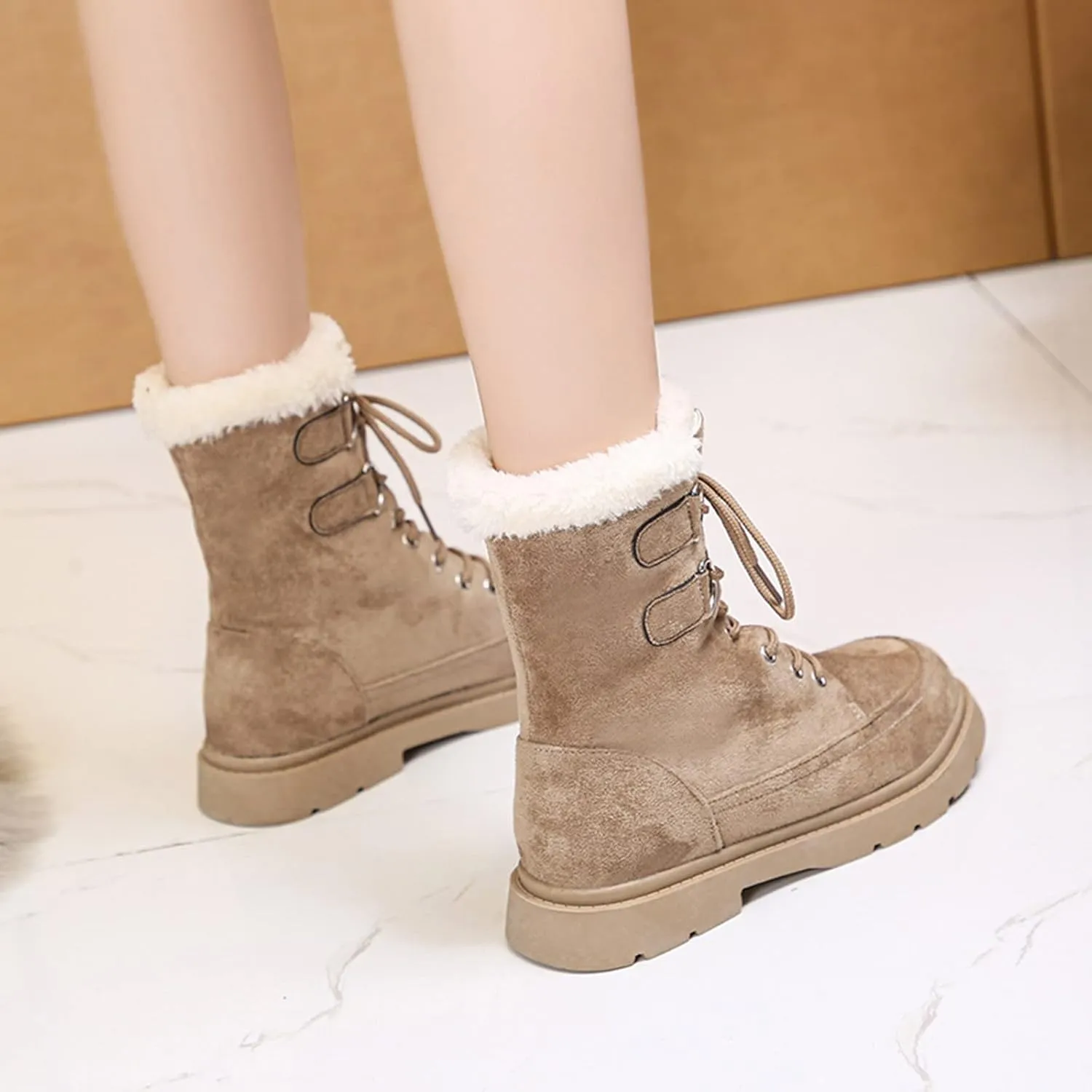 Women's Snow Boots Wide Width 9.5 Women's Winter Boots Wide Width Waterproof Women Winter Boots Waterproof Cold Weather Winter Boots for Women Size 11 To 12 Winter Boot for Women Wide