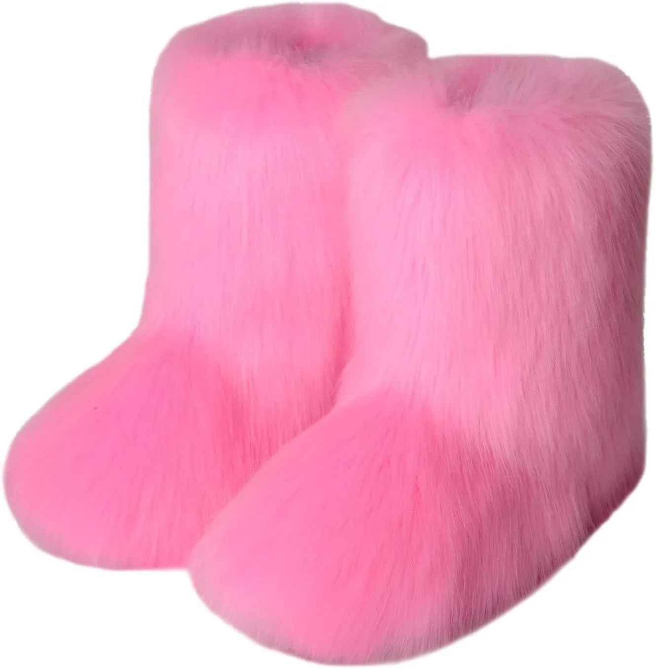 Womens Wide Size 10.5 Snow Boots Zippered Snow Boots for Women Waterproof Insulated Woman Winter Boots Wide Winter Womens Boots Ankle Botas De Mujer Para El Frio Y Agua