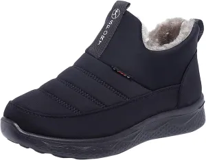 Womens Winter Boots Waterproof Wide Leg Womens 11.5 Extra Wide Width Non Slip Winter Boots Winter Boots for Women Waterproof Snow White Women's Winter Boot Botas Contra El Agua Para Mujer Largas