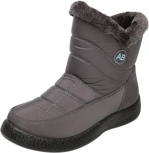 Womens Winter Snow Boots Size 11 Winter Boots Waterproof Women Wide Women Winter Boots Waterproof Cold Weather Womens Duck Boots Waterproof Size 11 Botas Para Nieve De Mujer Sin Cordon
