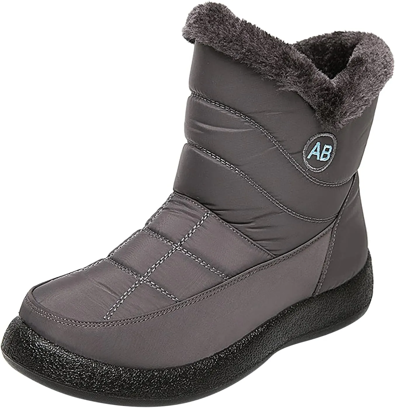 Womens Winter Snow Boots Size 11 Winter Boots Waterproof Women Wide Women Winter Boots Waterproof Cold Weather Womens Duck Boots Waterproof Size 11 Botas Para Nieve De Mujer Sin Cordon