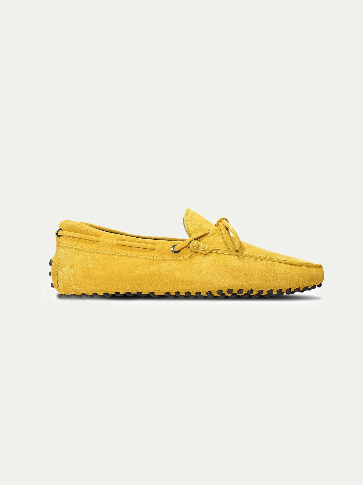 Yellow Suede Ophelia Driving Loafers - AW24